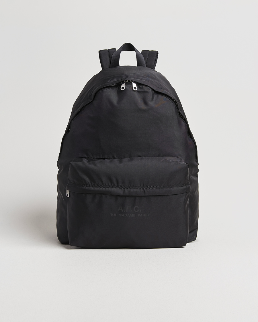 Herren | Taschen | A.P.C. | Backstage Nylon Cordura Backpack Black