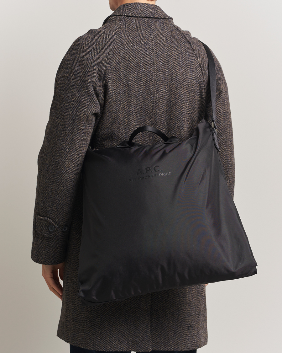 Herren | Taschen | A.P.C. | Backstage Nylon Cordura Tote Bag Black