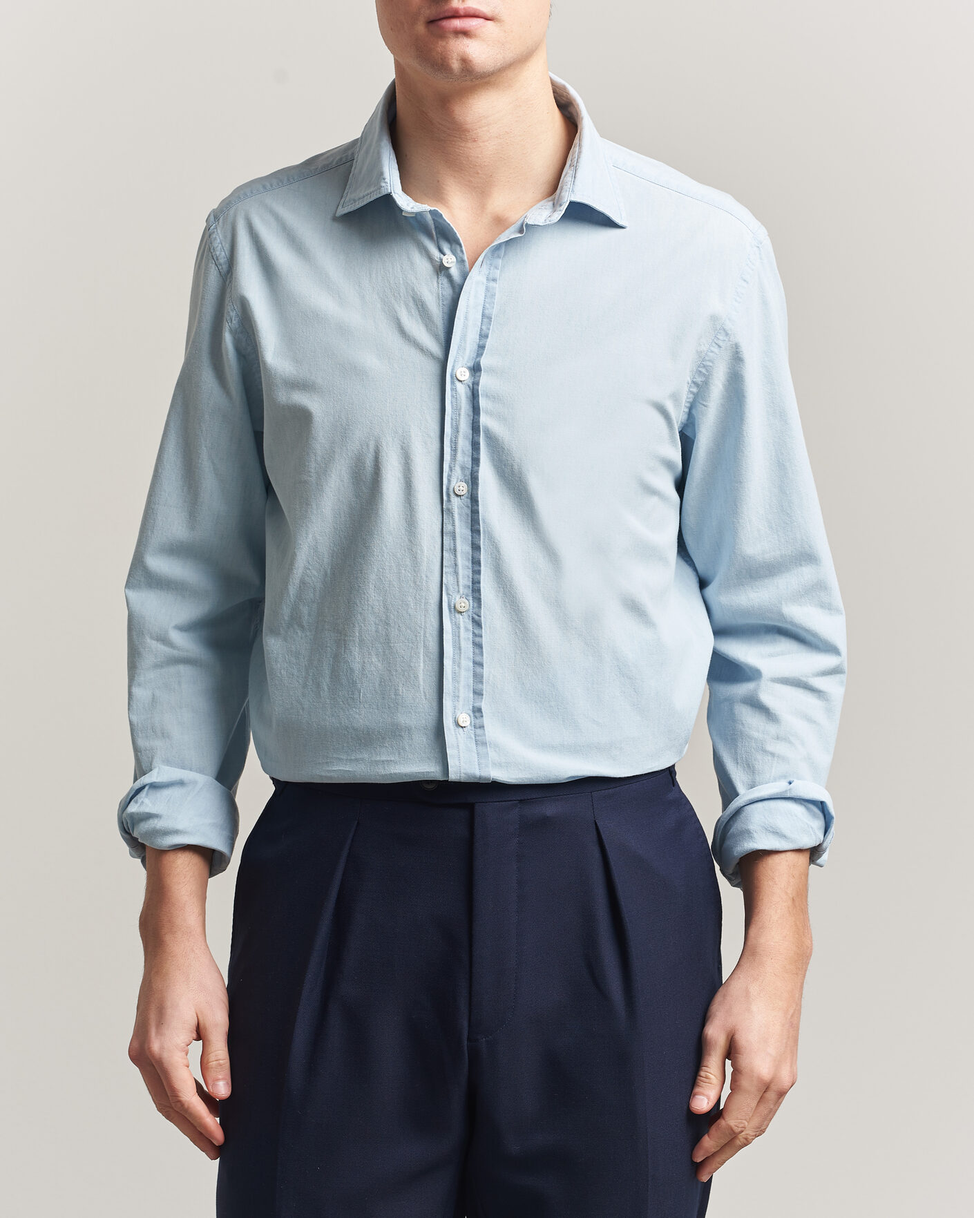 Herren | Hemden | Ralph Lauren Purple Label | Cooper Work Shirt Medium Wash