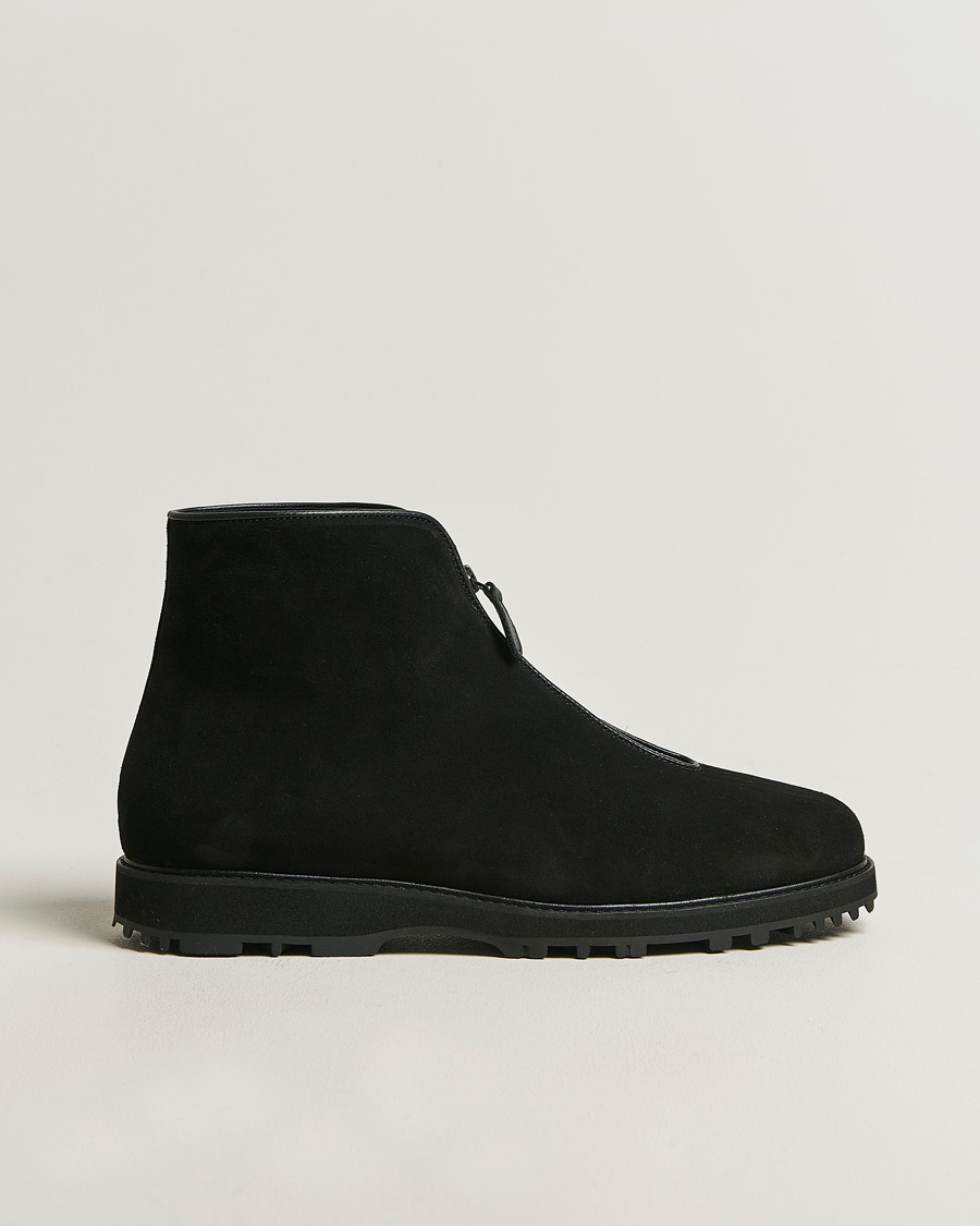 Herren | Boots | Myrqvist | Funäs Boot Black Suede