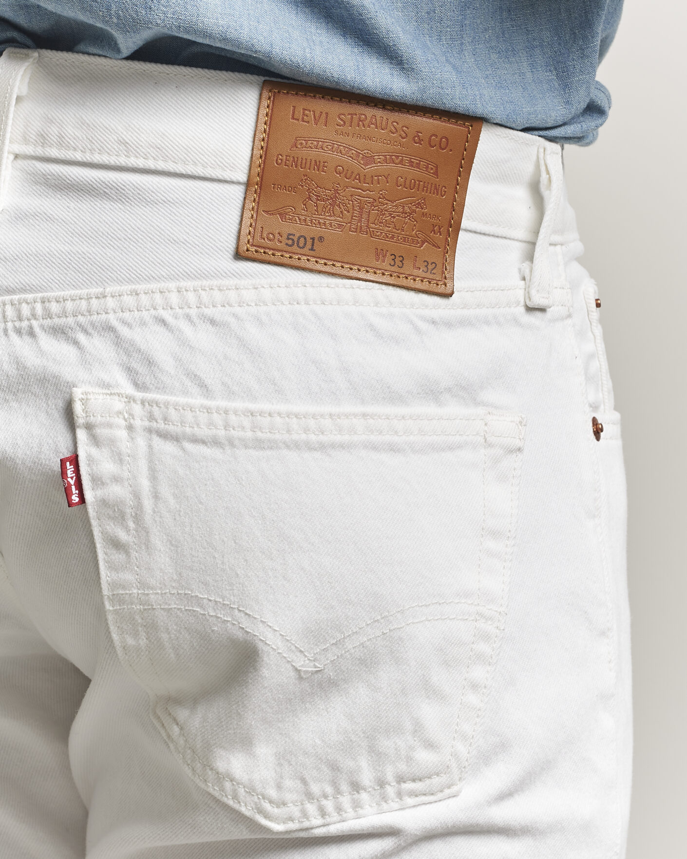Herren | Jeans | Levi's | 501 Original Jeans Chill White