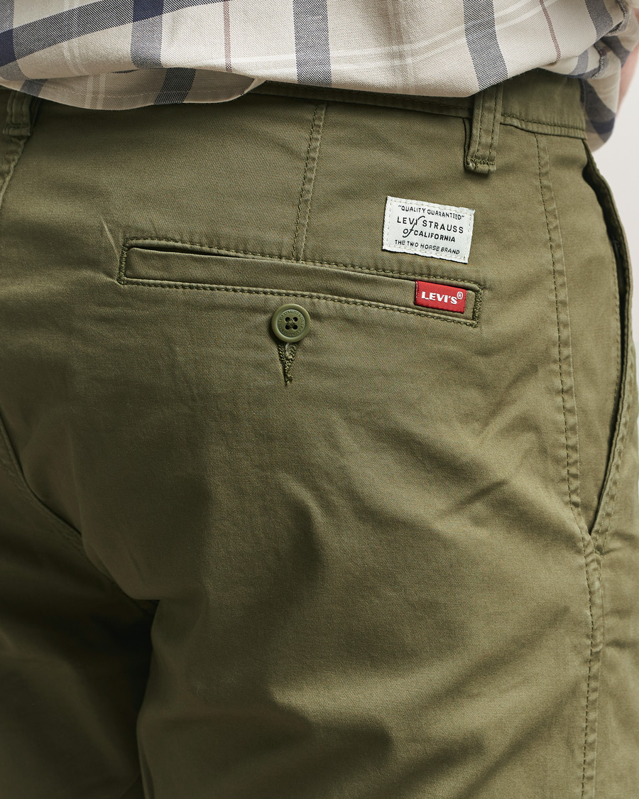 Herren | Shorts | Levi's | Garment Dyed Chino Shorts Bunker Olive