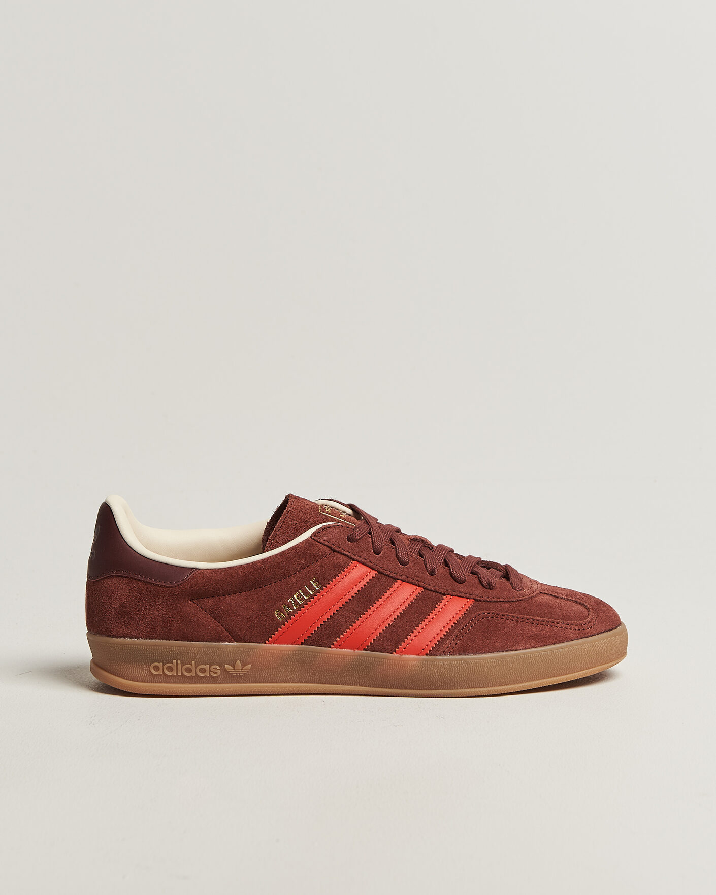 Herren | Sneaker | adidas Originals | Gazelle Indoor Sneaker Brown/Red