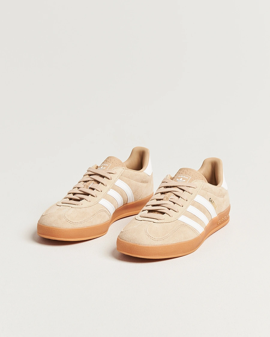 Herren | Sneaker | adidas Originals | Gazelle Indoor Sneaker Beige/White