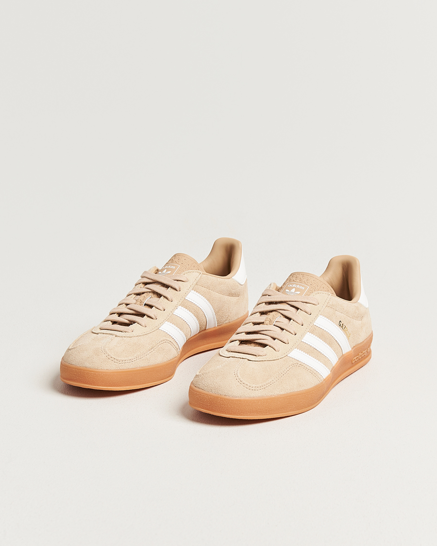 Herren | Sneaker | adidas Originals | Gazelle Indoor Sneaker Beige/White