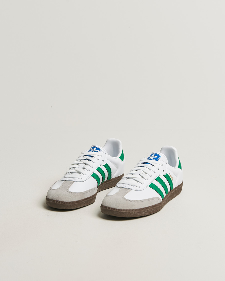 Herren | Sneaker | adidas Originals | Samba OG Sneaker White/Green