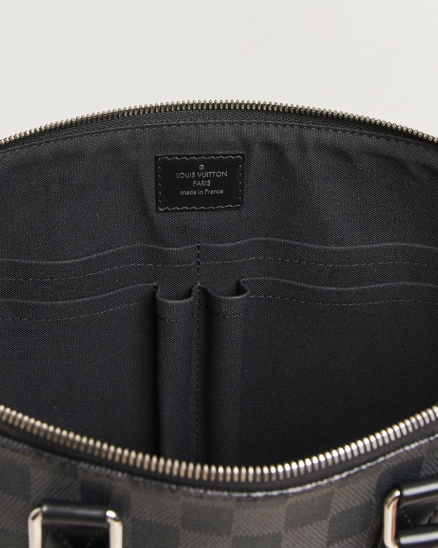 Herren | Pre-Owned & Vintage Bags | Louis Vuitton Pre-Owned | Porte Documents Jour Damier Graphite