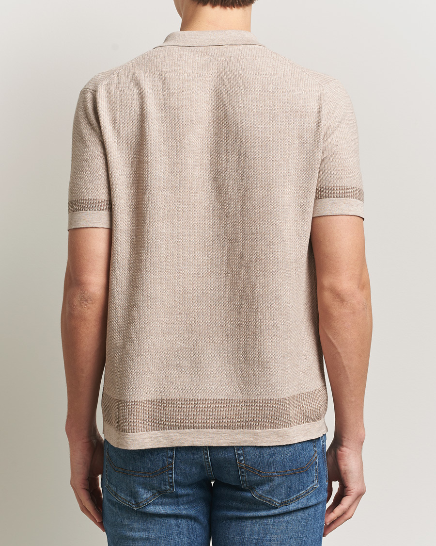 Herren | Hemden | Brioni | Cotton/Linen Cuban Shirt Beige