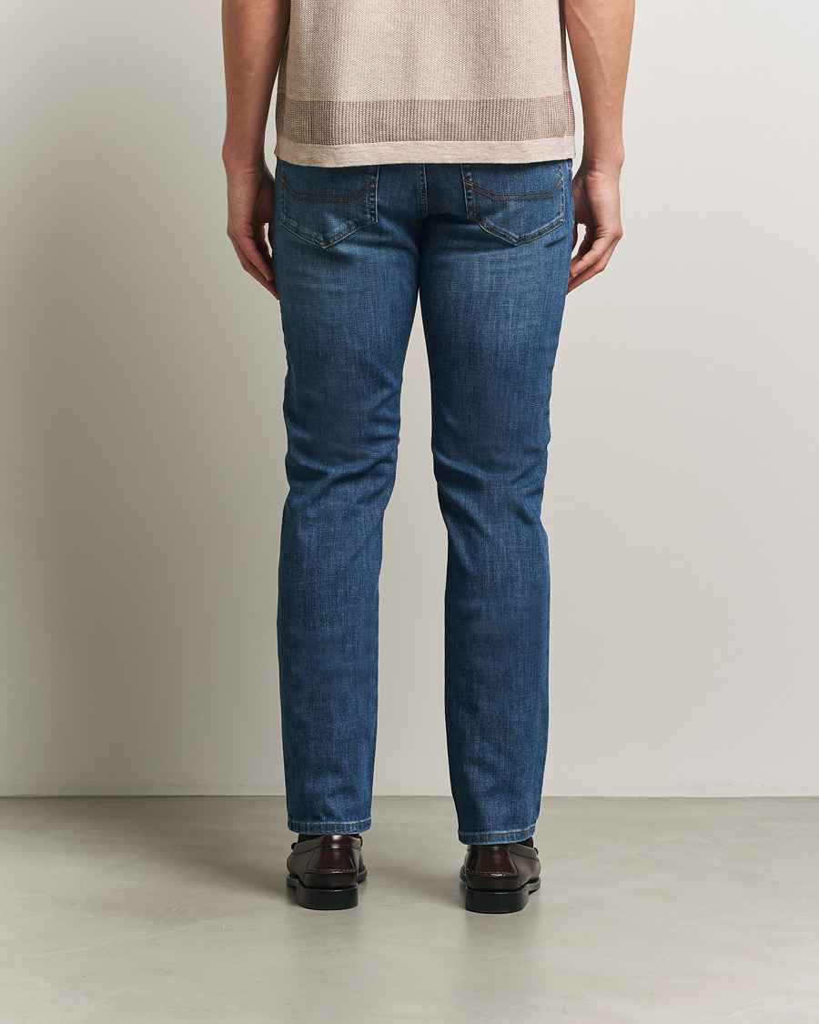 Herren | Jeans | Brioni | 5-Pocket Denim  Medium Blue Wash