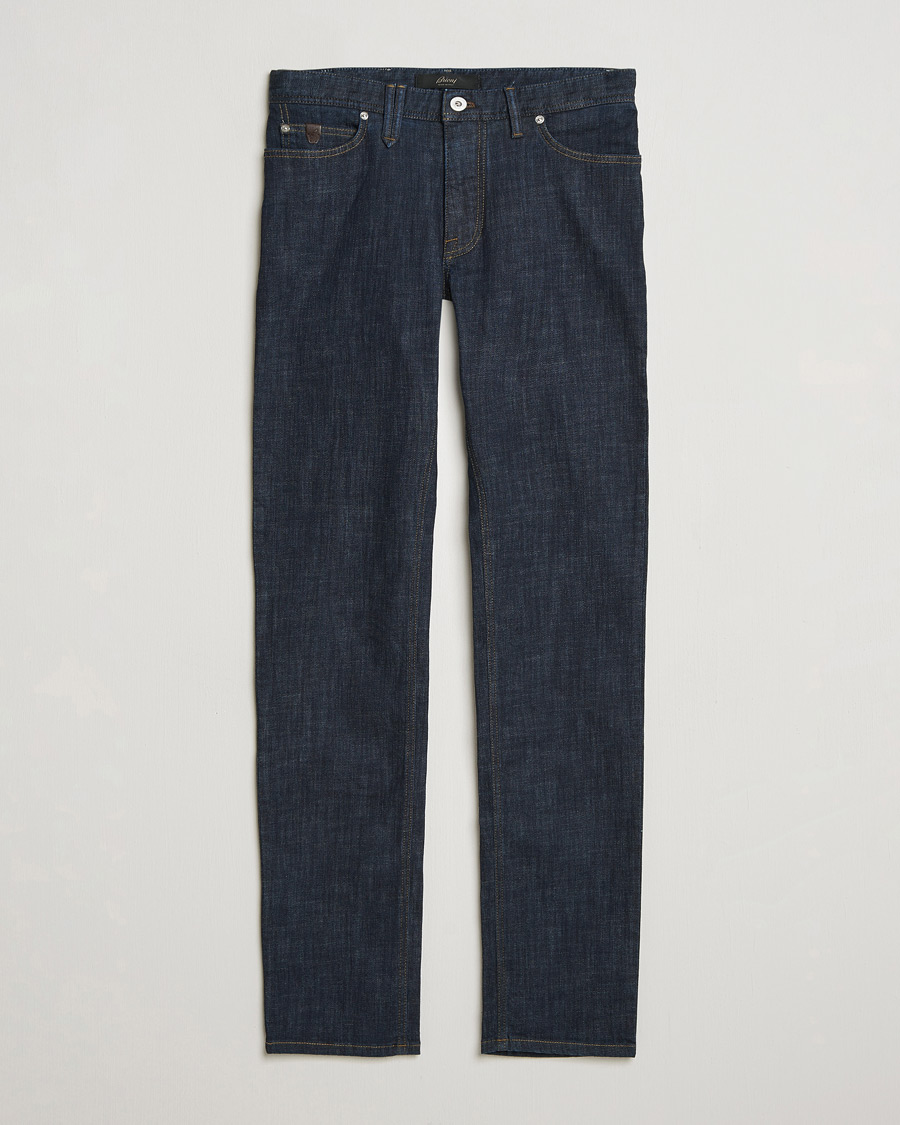 Herren | Jeans | Brioni | 5-Pocket Denim  Dark Blue Wash