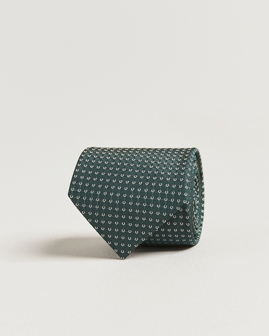 Herren | Krawatten | Brioni | Microstructure Silk Tie Green