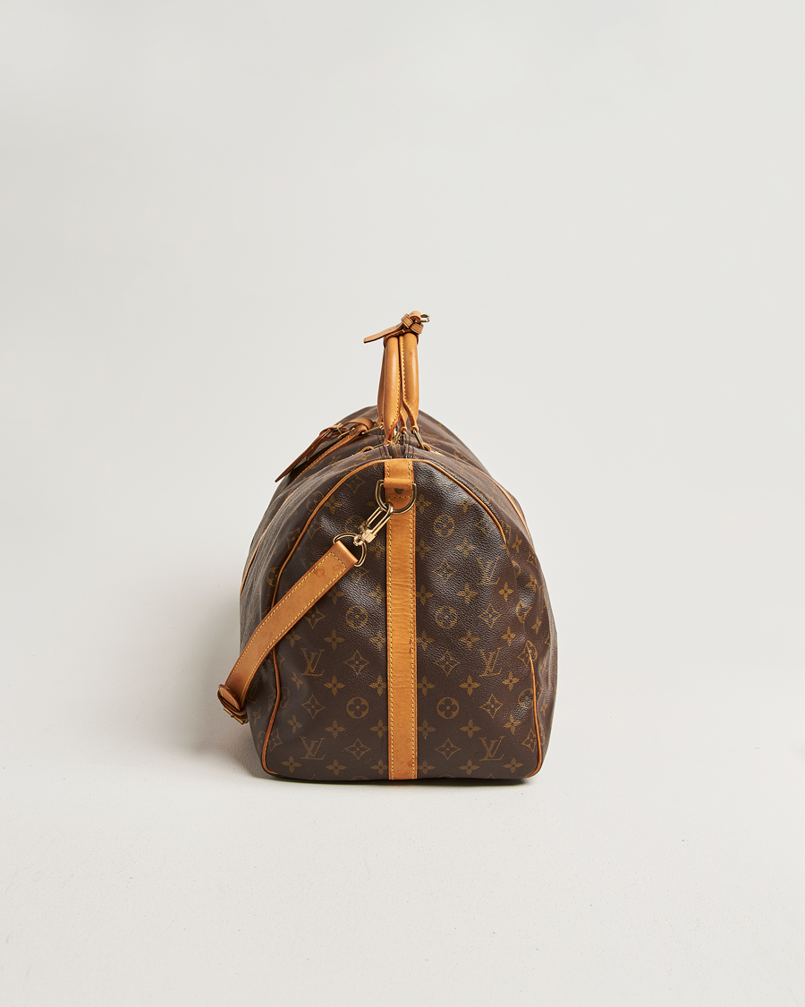 Herren | Pre-Owned & Vintage Bags | Louis Vuitton Pre-Owned | Keepall Bandouliére 55 Monogram