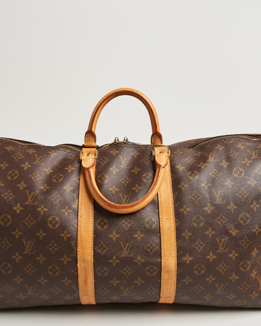 Herren | Pre-Owned & Vintage Bags | Louis Vuitton Pre-Owned | Keepall Bandouliére 55 Monogram