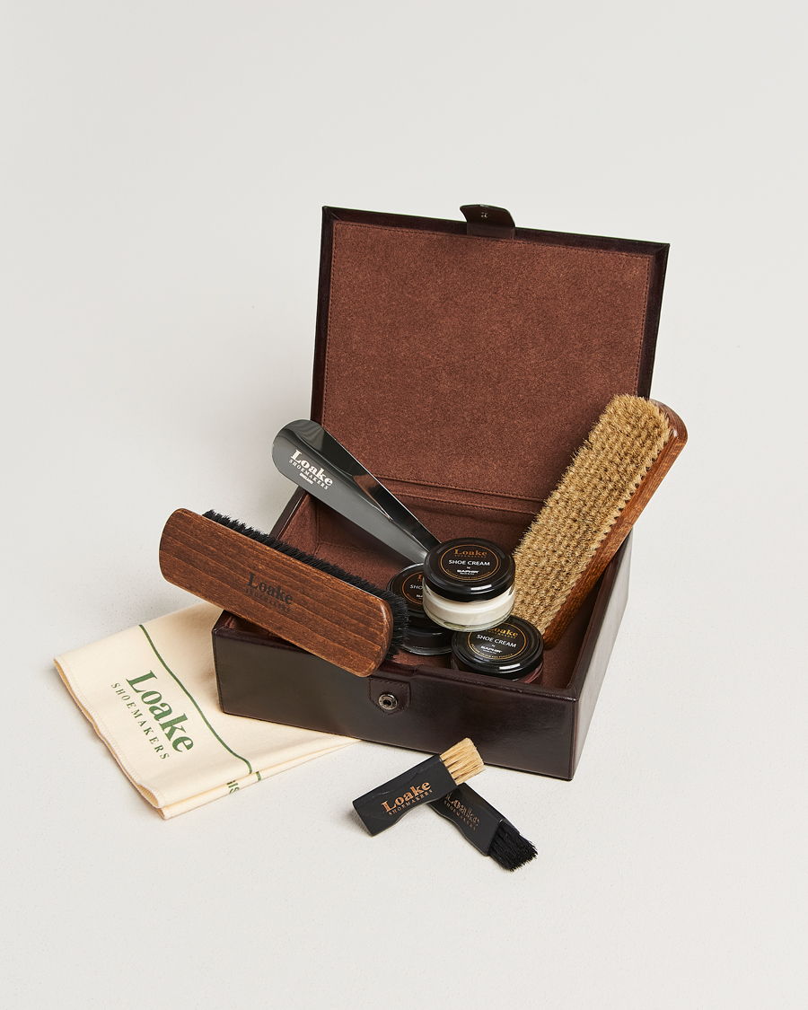 Herren | Schuhpflege | Loake Shoemakers | Saphir Small Leather Valet Box
