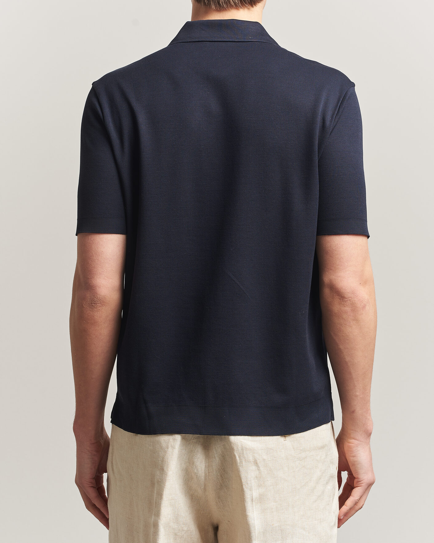 Herren | Poloshirts | Altea | Jersey Piquet Polo Navy
