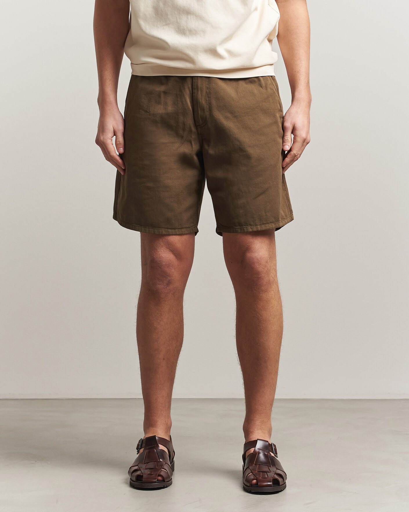 Herren | Shorts | Forét | Clay Light Shorts Algae Green