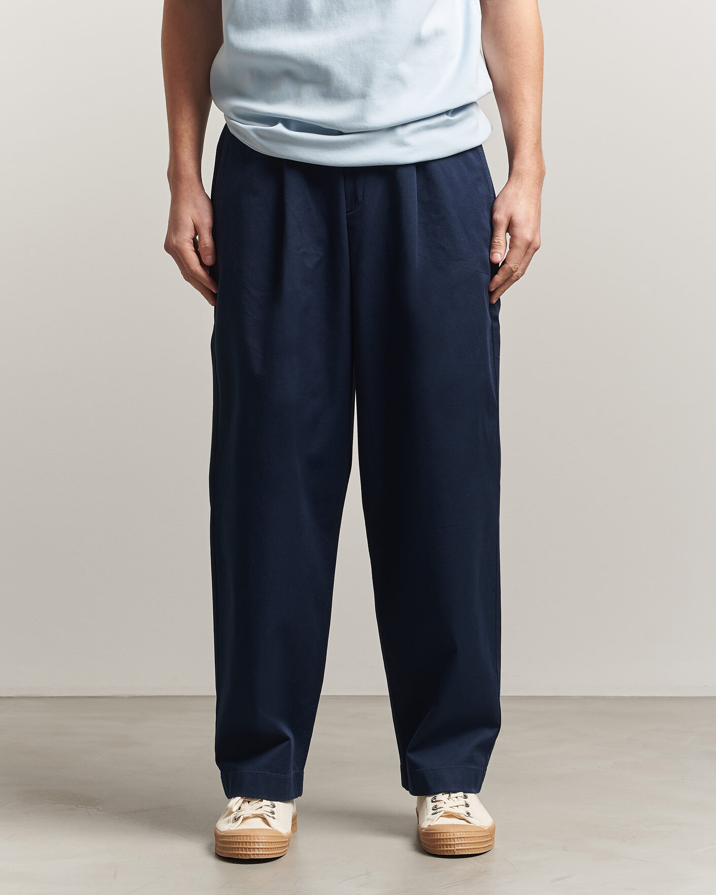 Herren | Hosen | Forét | Writer Relaxed Fit Pants Navy
