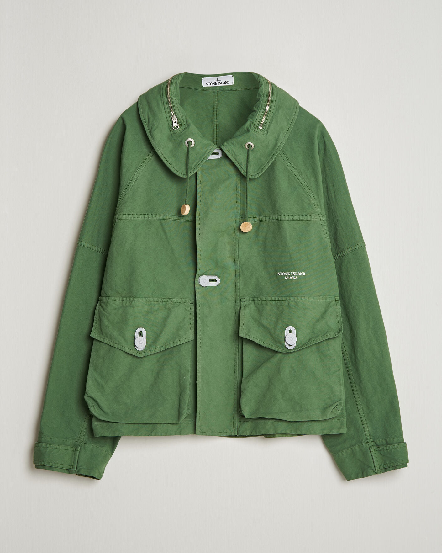 Herren | Jacken | Stone Island | Marina Panama Weave Coach Jacket Quartz Green