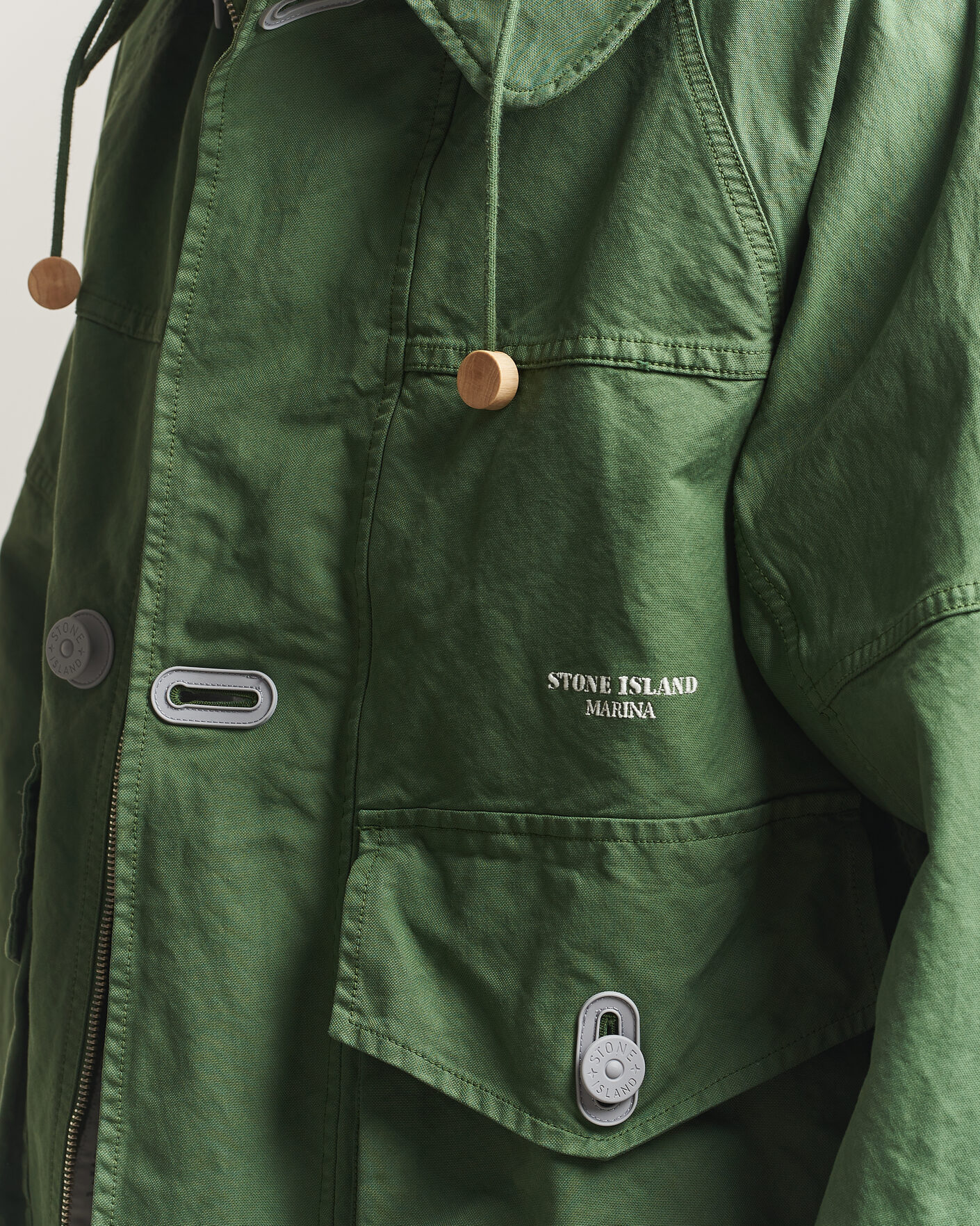 Herren | Jacken | Stone Island | Marina Panama Weave Coach Jacket Quartz Green