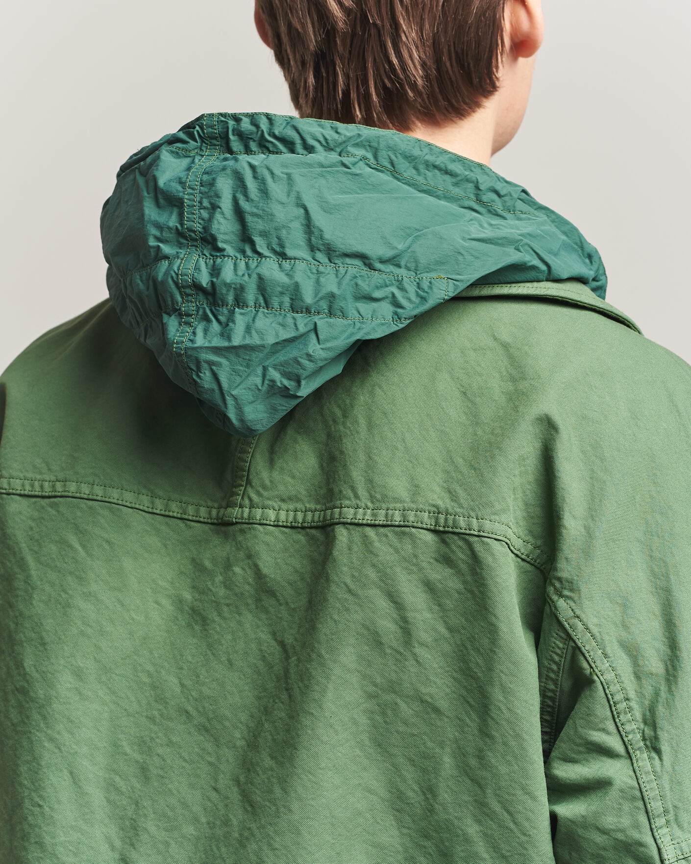 Herren | Jacken | Stone Island | Marina Panama Weave Coach Jacket Quartz Green