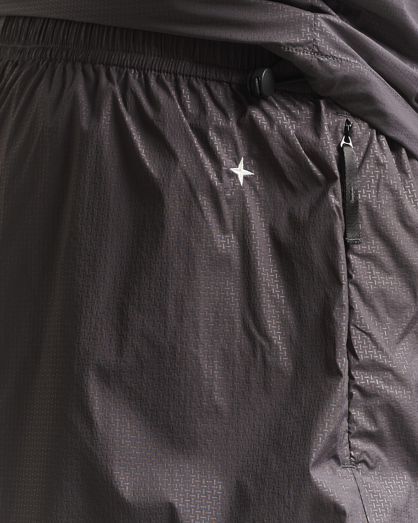 Herren | Shorts | Stone Island | Stellina Nylon Stretch Shorts Charcoal