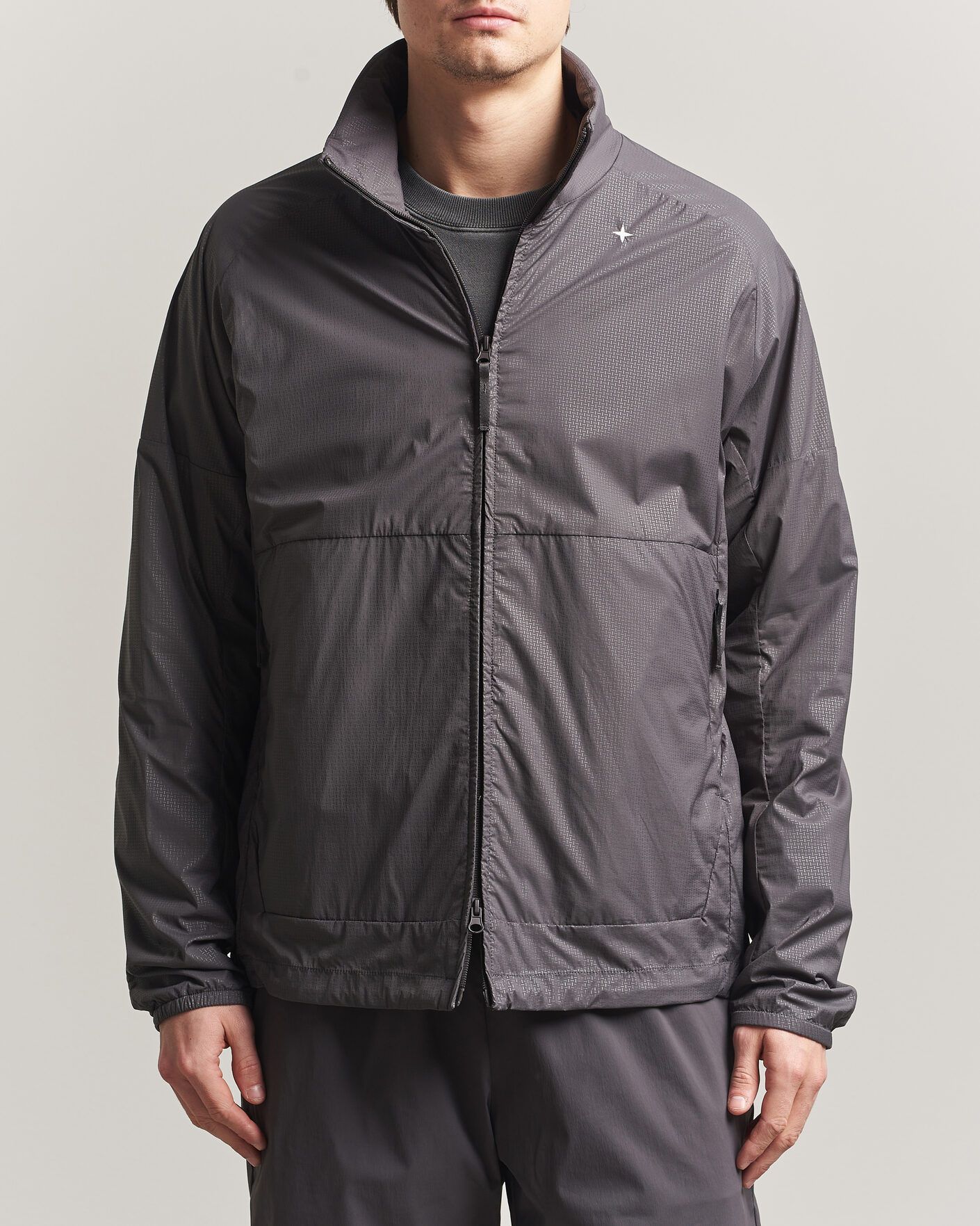 Herren | Jacken | Stone Island | Stellina Nylon Stretch Field Jacket Charcoal