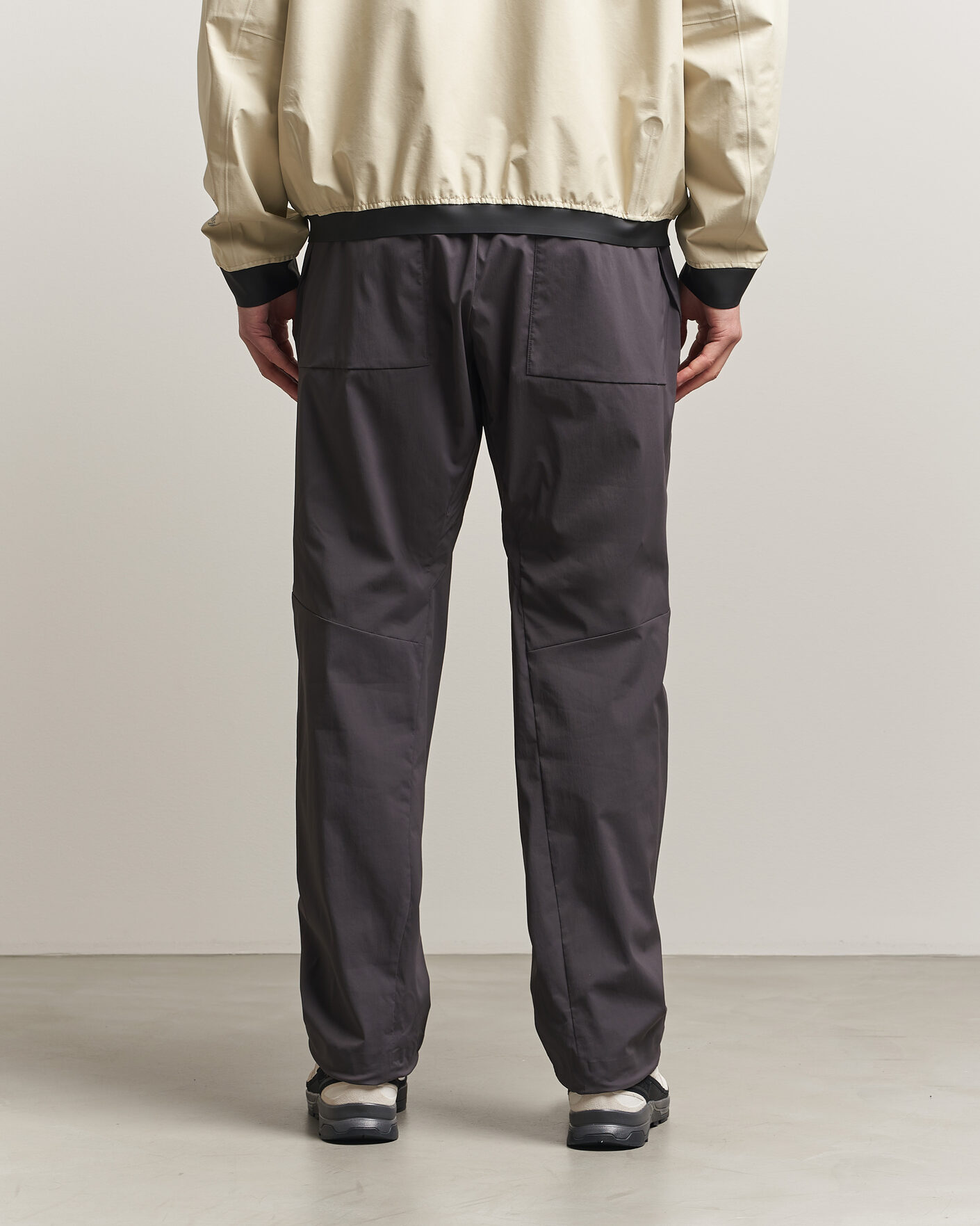 Herren | Hosen | Stone Island | Stellina Technical Nylon Stretch Trousers Charcoal