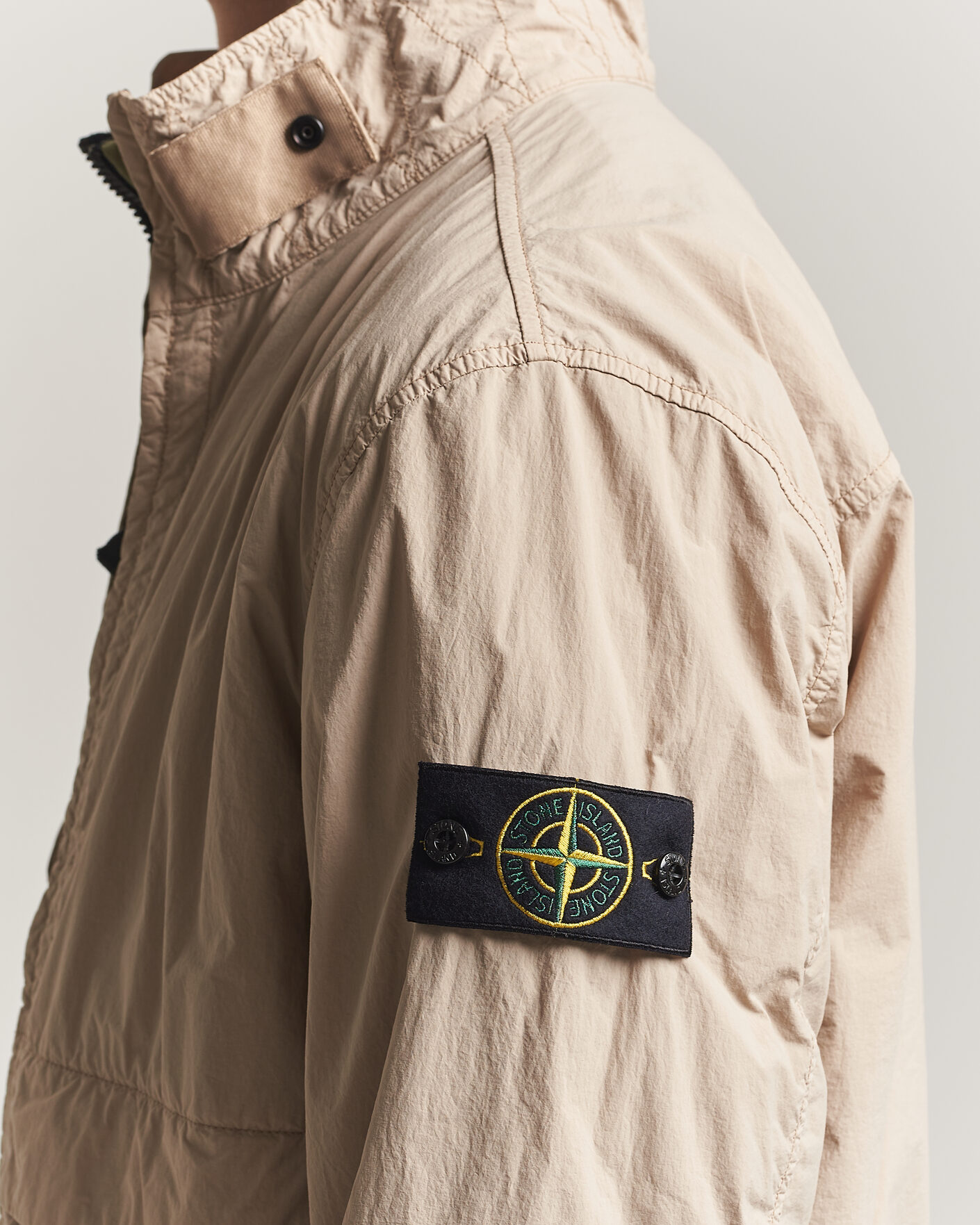Herren | Jacken | Stone Island | Nylon Smerigliato-TC Stand Collar Jacket Desert