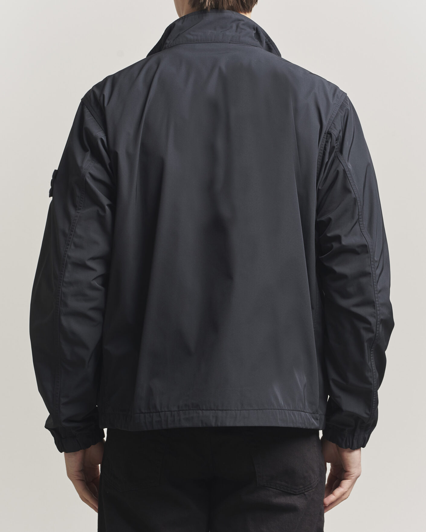 Herren | Jacken | Stone Island | Micro Twill Stand Collar Jacket Black