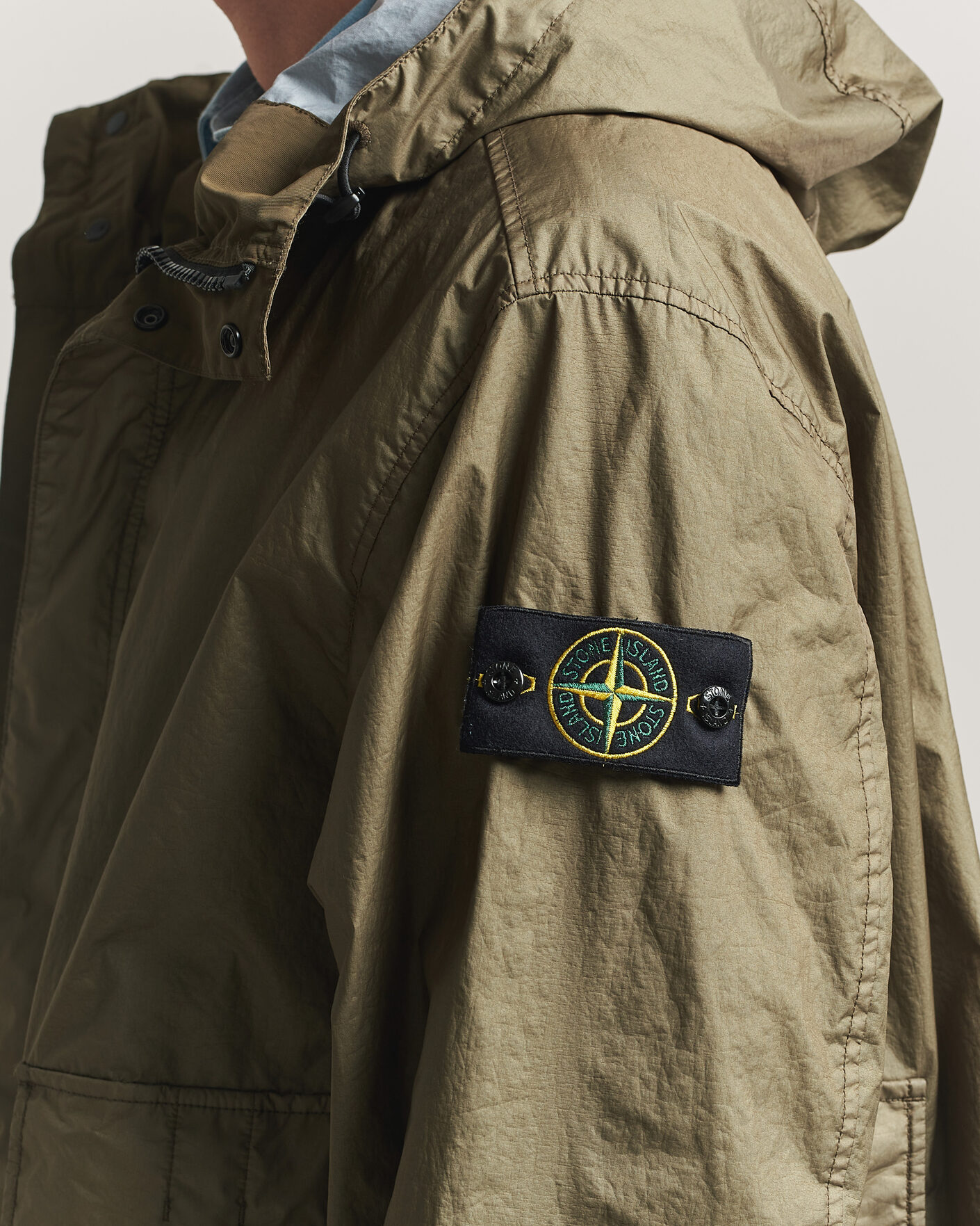 Herren | Jacken | Stone Island | Membrana 3L Hooded Parka Military Green