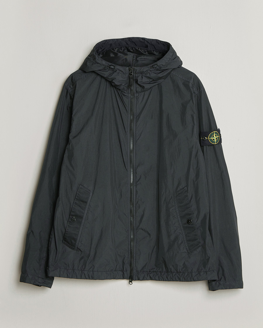 Herren | Jacken | Stone Island | Crinkle Reps Padded Hood Jacket Black