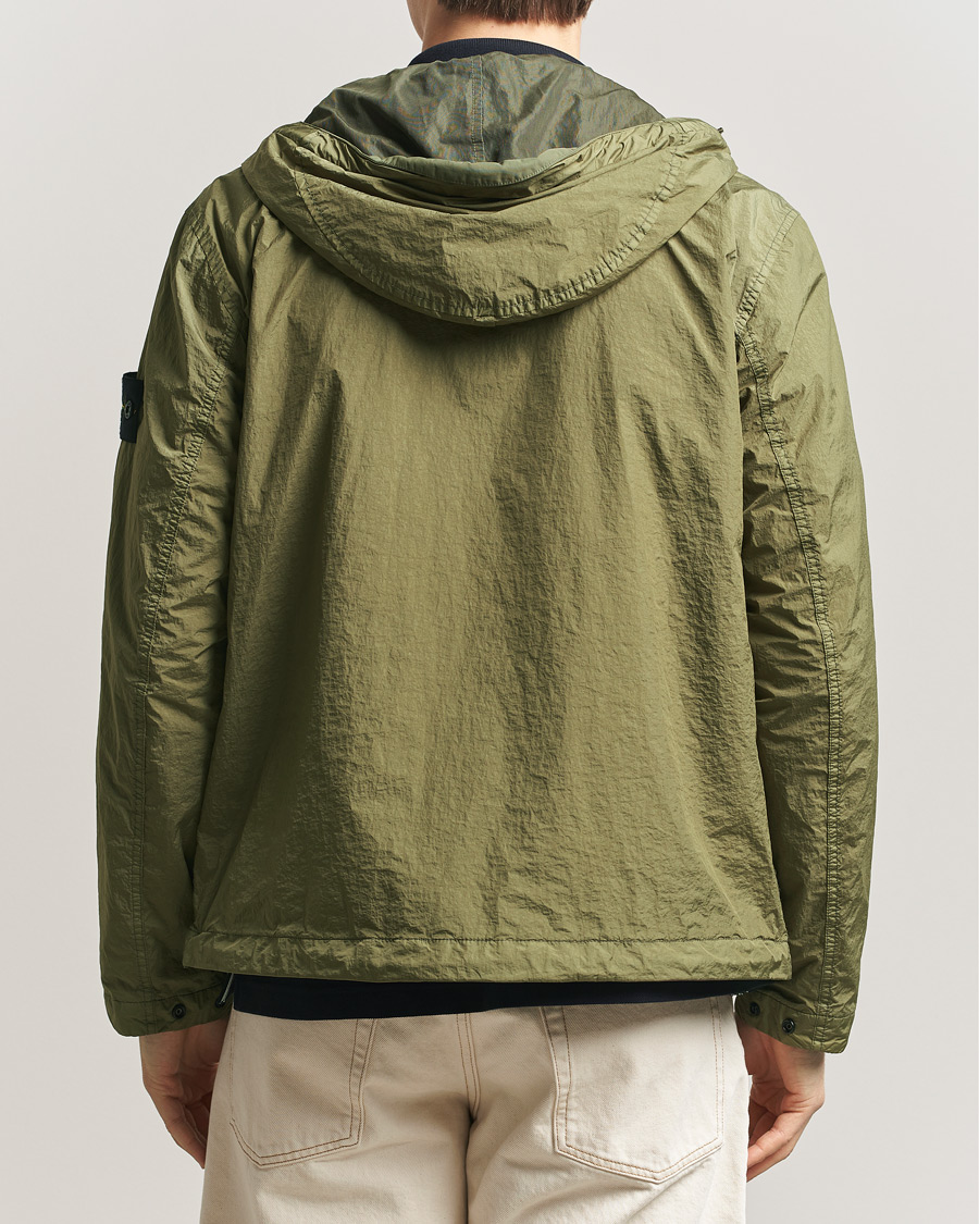 Herren | Jacken | Stone Island | Crinkle Reps Padded Hood Jacket Military Green