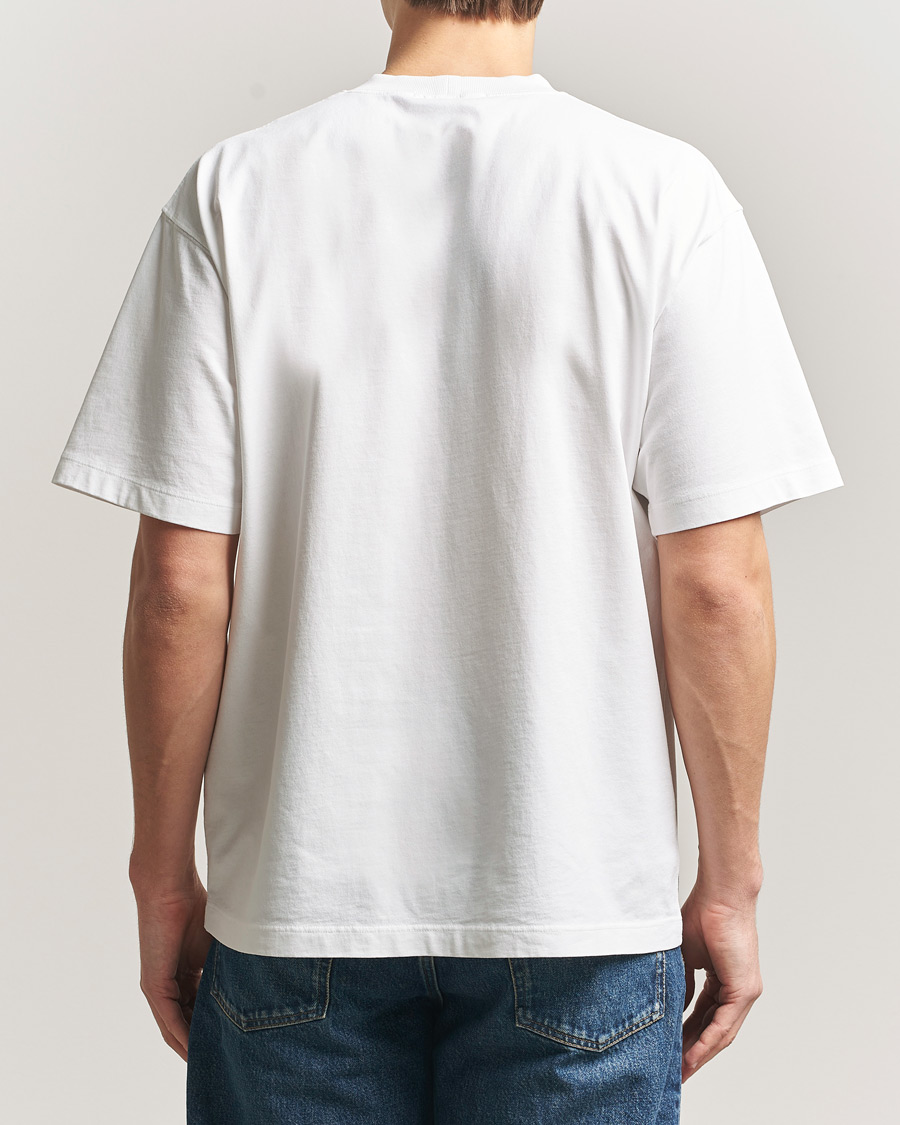 Herren | T-Shirts | Stone Island | Combed Organic Cotton T-Shirt White