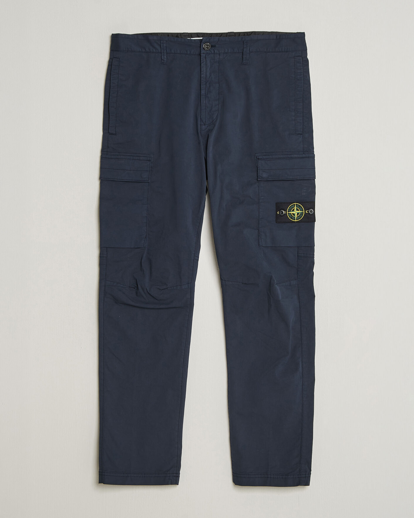 Herren | Hosen | Stone Island | Stretch Cotton Twill Cargo Trousers Navy