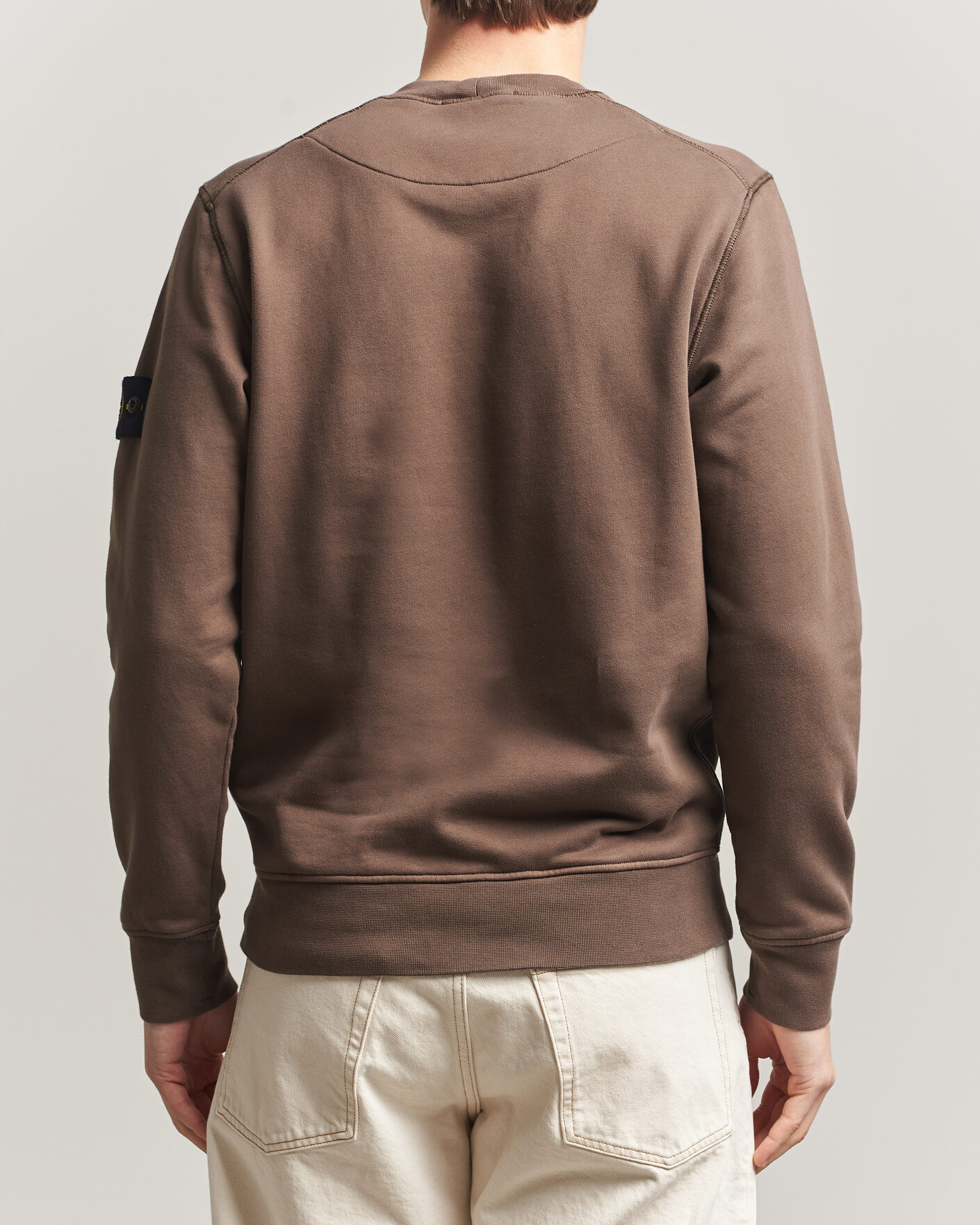 Herren | Pullover | Stone Island | Garment Dyed Fleece Sweatshirt Umber