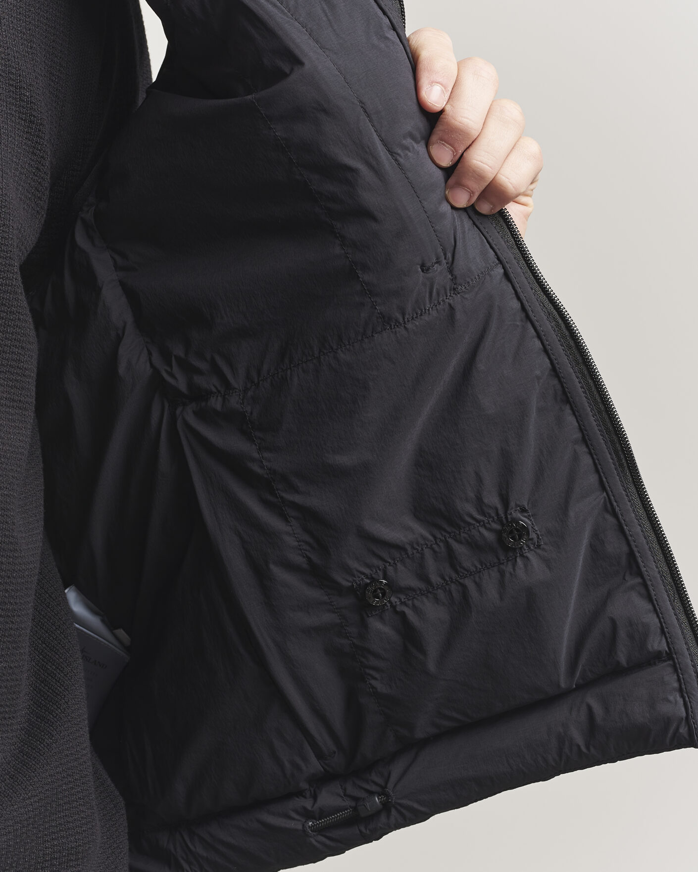 Herren | Westen | Stone Island | Nylon Down Vest Black