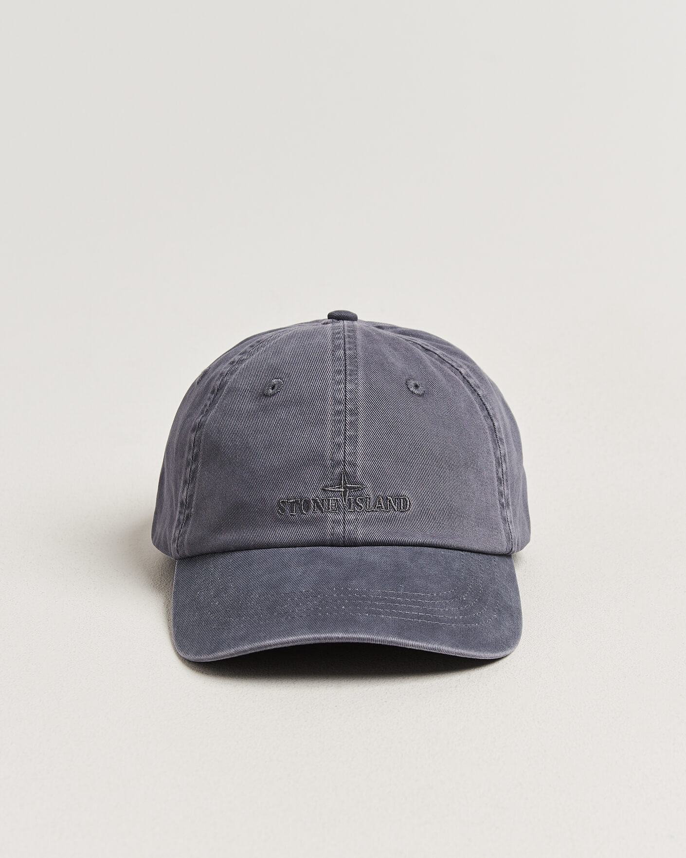Herren | Hüte & Mützen | Stone Island | Cotton Gabardine Cap Blue/Grey