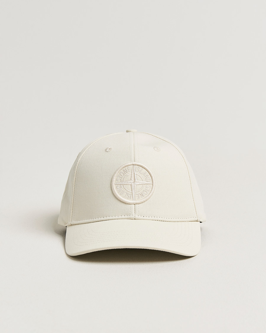 Herren | Hüte & Mützen | Stone Island | Classic Cotton Logo Cap Ivory