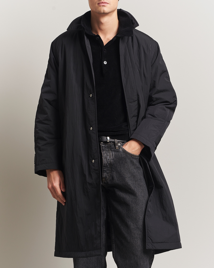 Herren | Jacken | Sunflower | Relaxed Nylon Coat Black