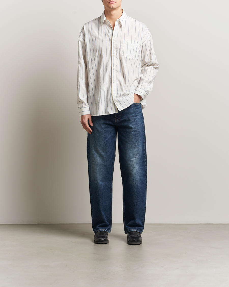 Herren | Jeans | Sunflower | Loose Jeans Dark Blue Worn