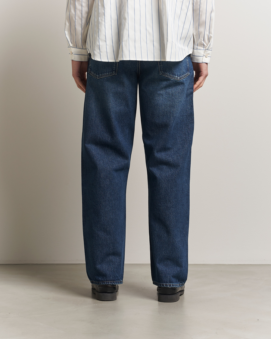 Herren | Jeans | Sunflower | Loose Jeans Dark Blue Worn