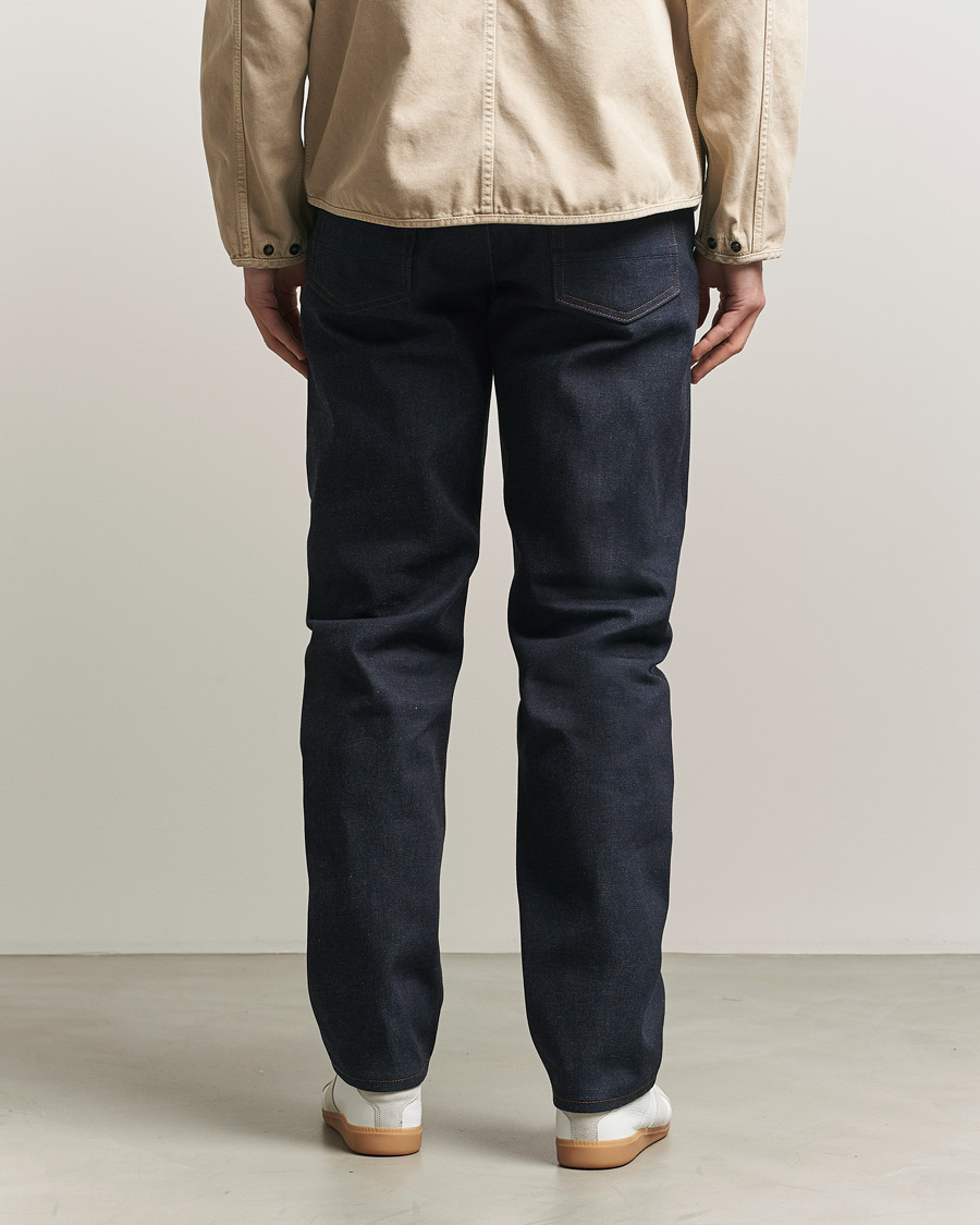 Herren | Jeans | Stone Island | Straight Fit Raw Denim Jeans Blue