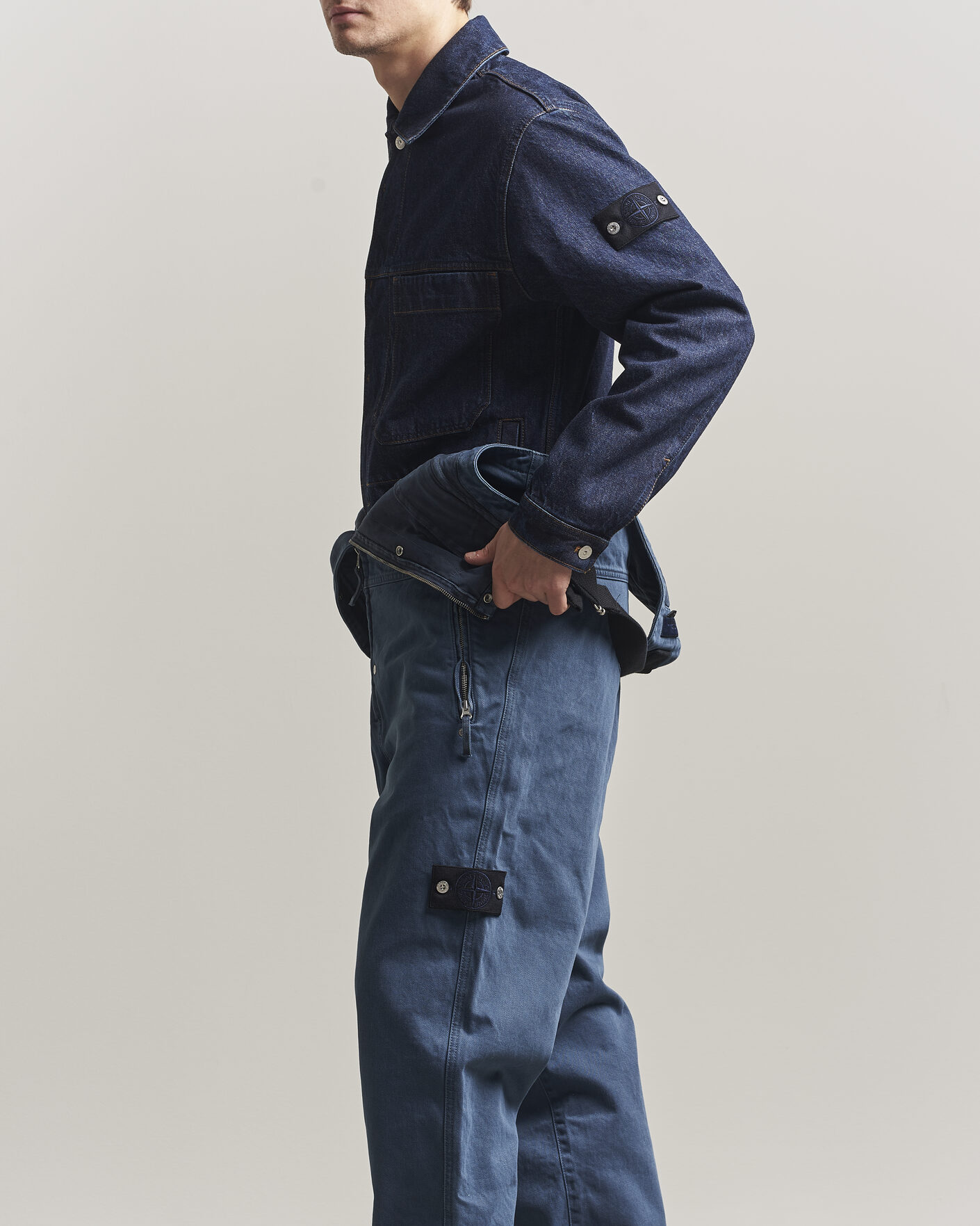 Herren | Hemden | Stone Island | Denim Overall Indigo