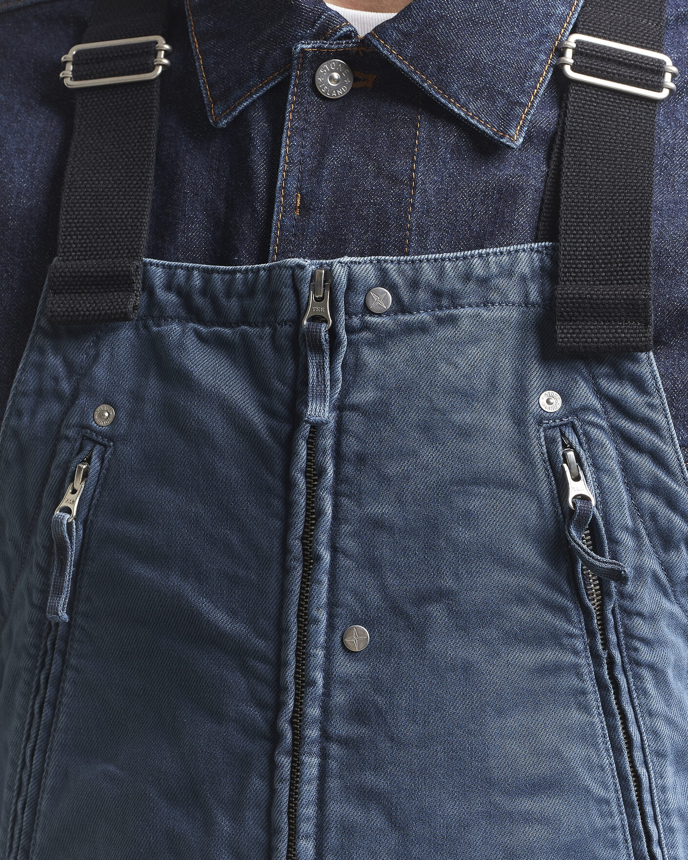 Herren | Jeans | Stone Island | Denim Overall Indigo