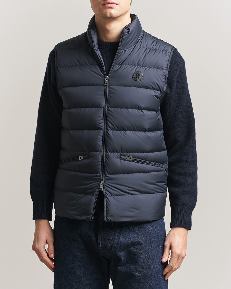 Herren | Westen | Moncler | Lechtal Down Vest Navy