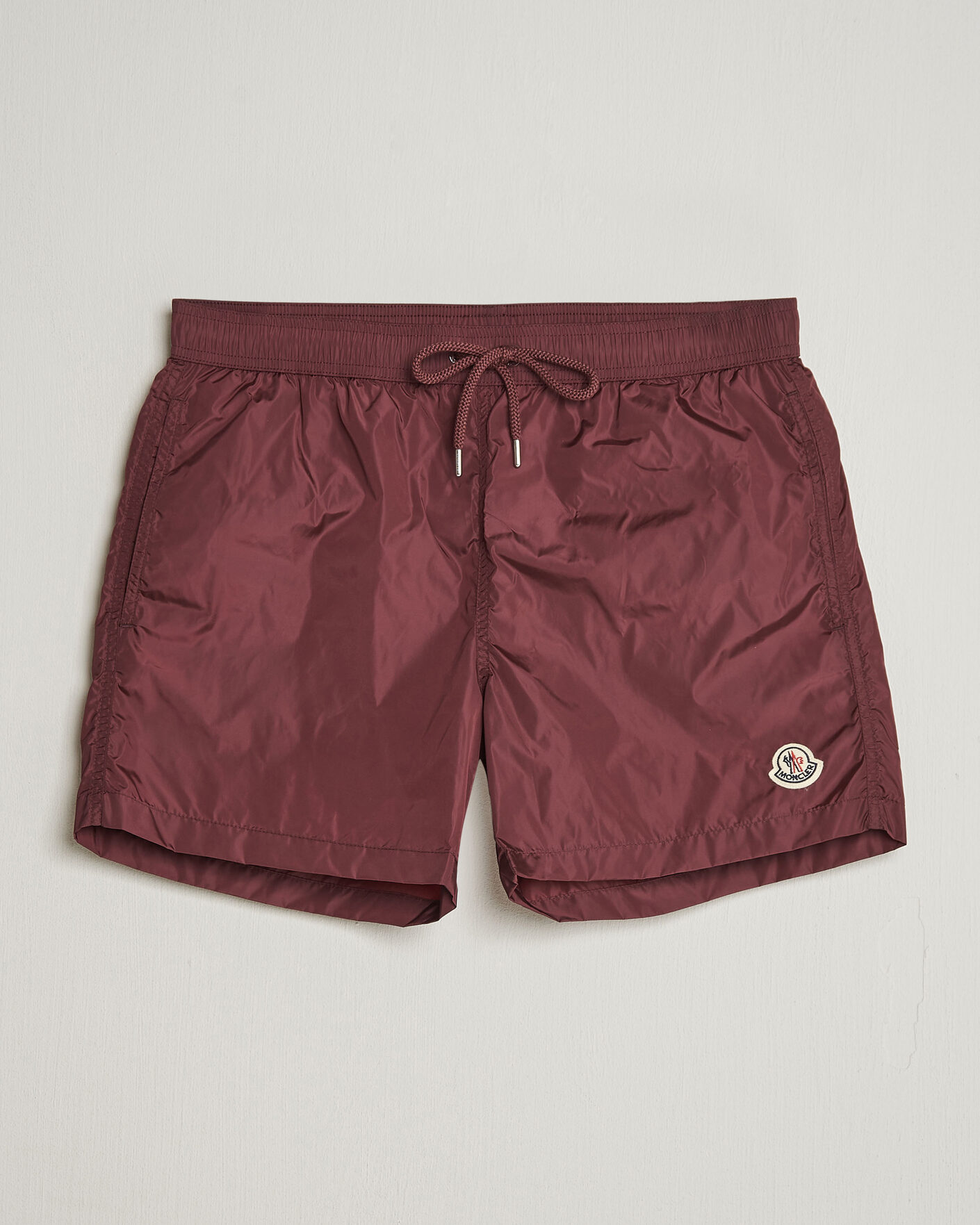 Herren | Badehosen | Moncler | Nylon Swim Shorts Burgundy