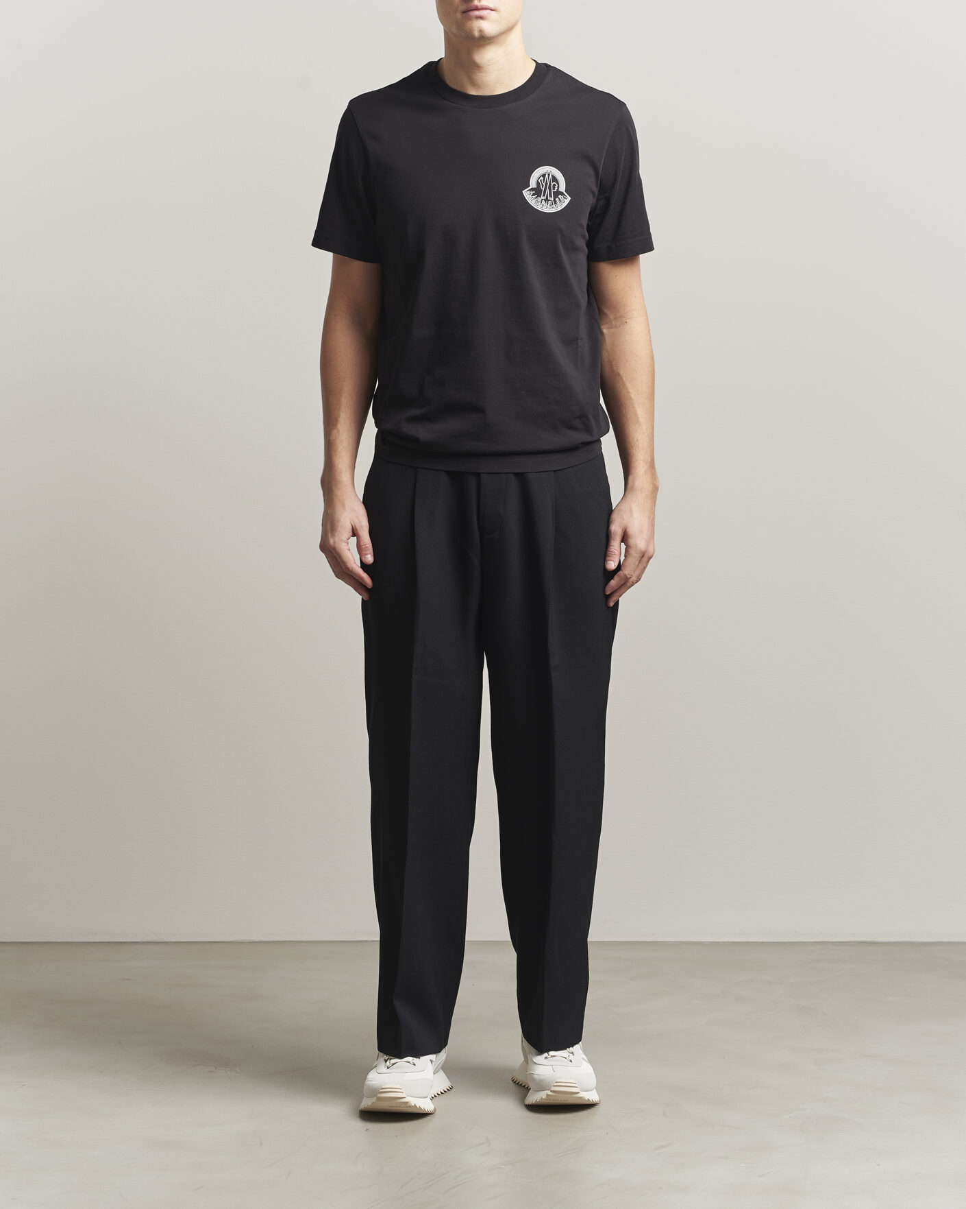 Herren | T-Shirts | Moncler | 3D Logo T-Shirt Black