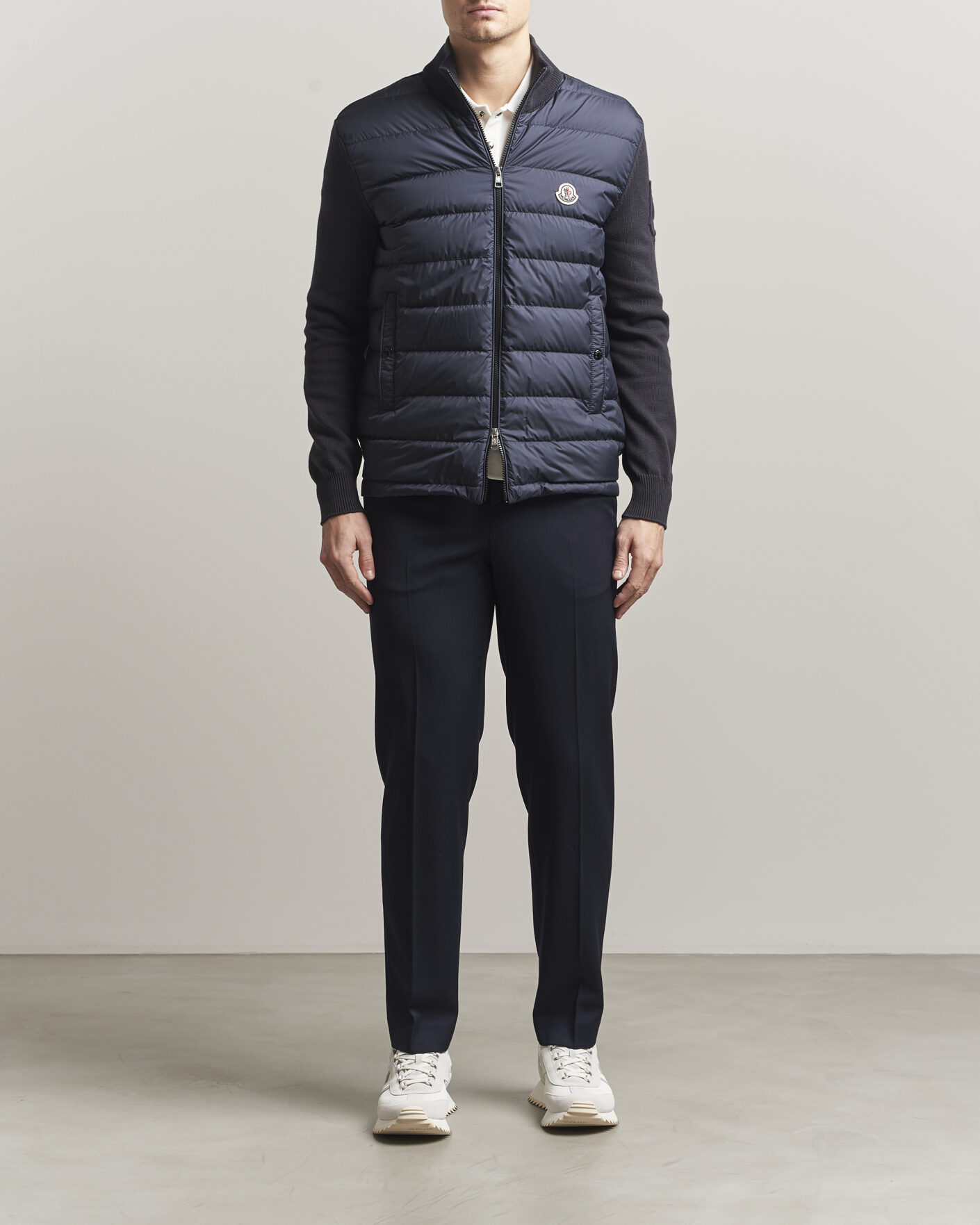 Herren | Jacken | Moncler | Hybrid Zip Cardigan Navy