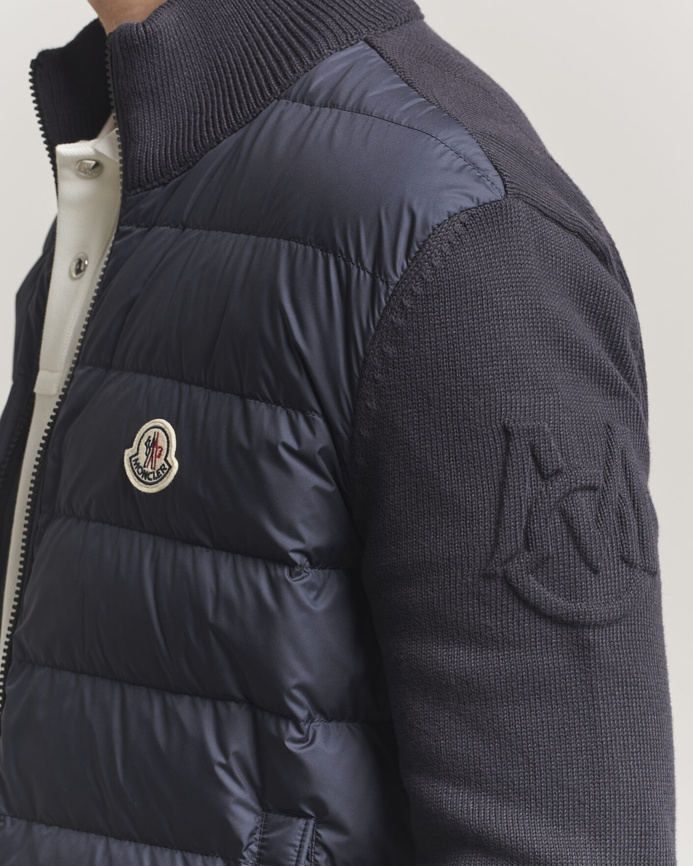 Herren | Jacken | Moncler | Hybrid Zip Cardigan Navy
