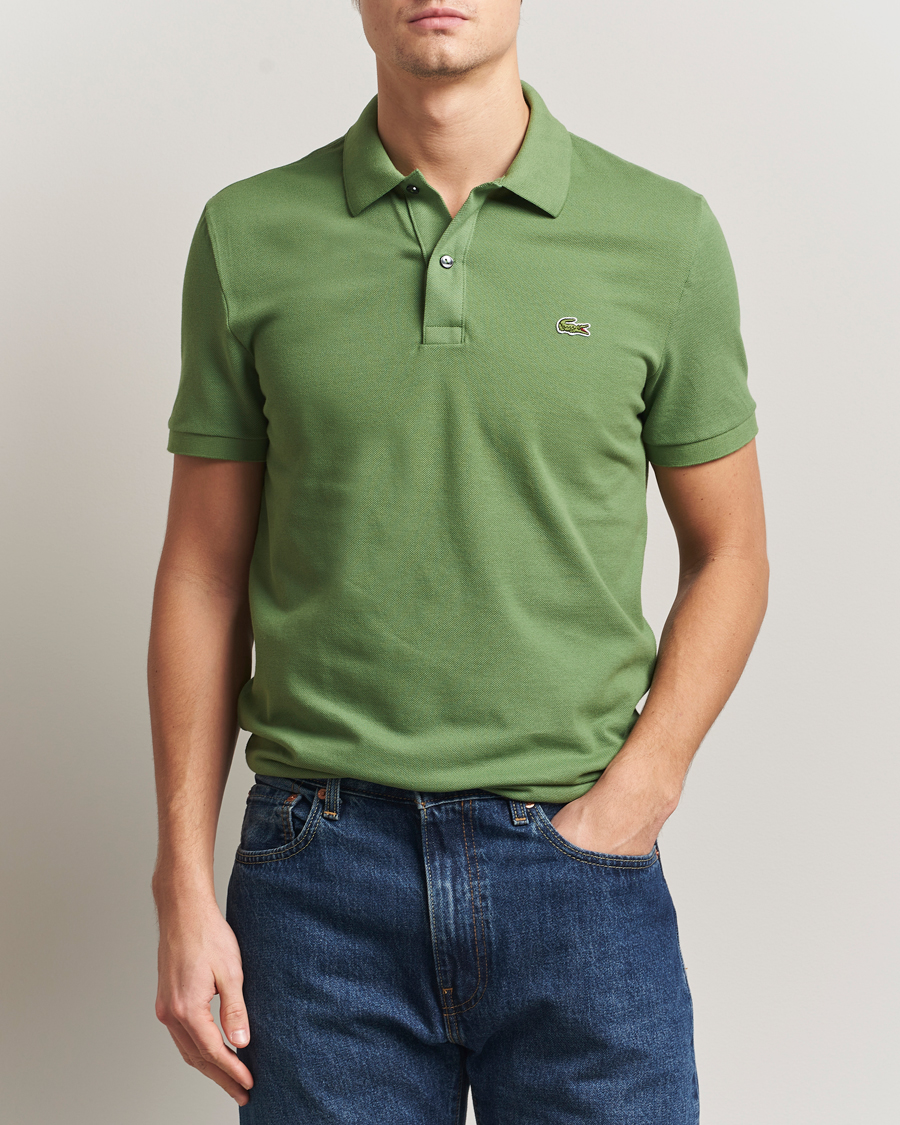 Herren | Poloshirts | Lacoste | Slim Fit Polo Piké Lettuce